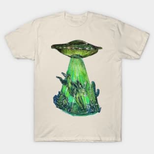 Jackalope and UFOs T-Shirt